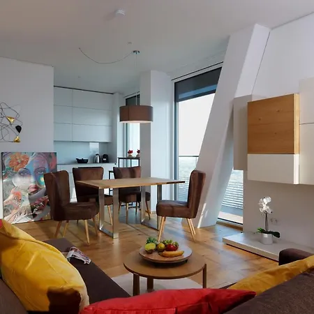 Triiiple Suites Level 21 Mit Balkon Und Tiefgarage Vienna Esterno foto