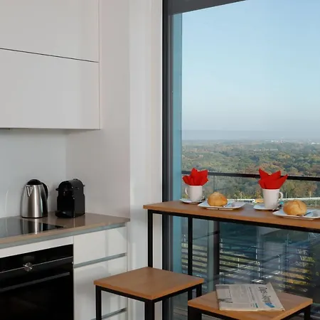 Triiiple Suites Level 21 Mit Balkon Und Tiefgarage Vienna Esterno foto